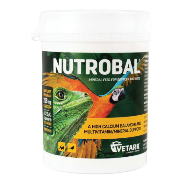 Nutrobal Powdered Calcium and D3 Bird Supplement 250g